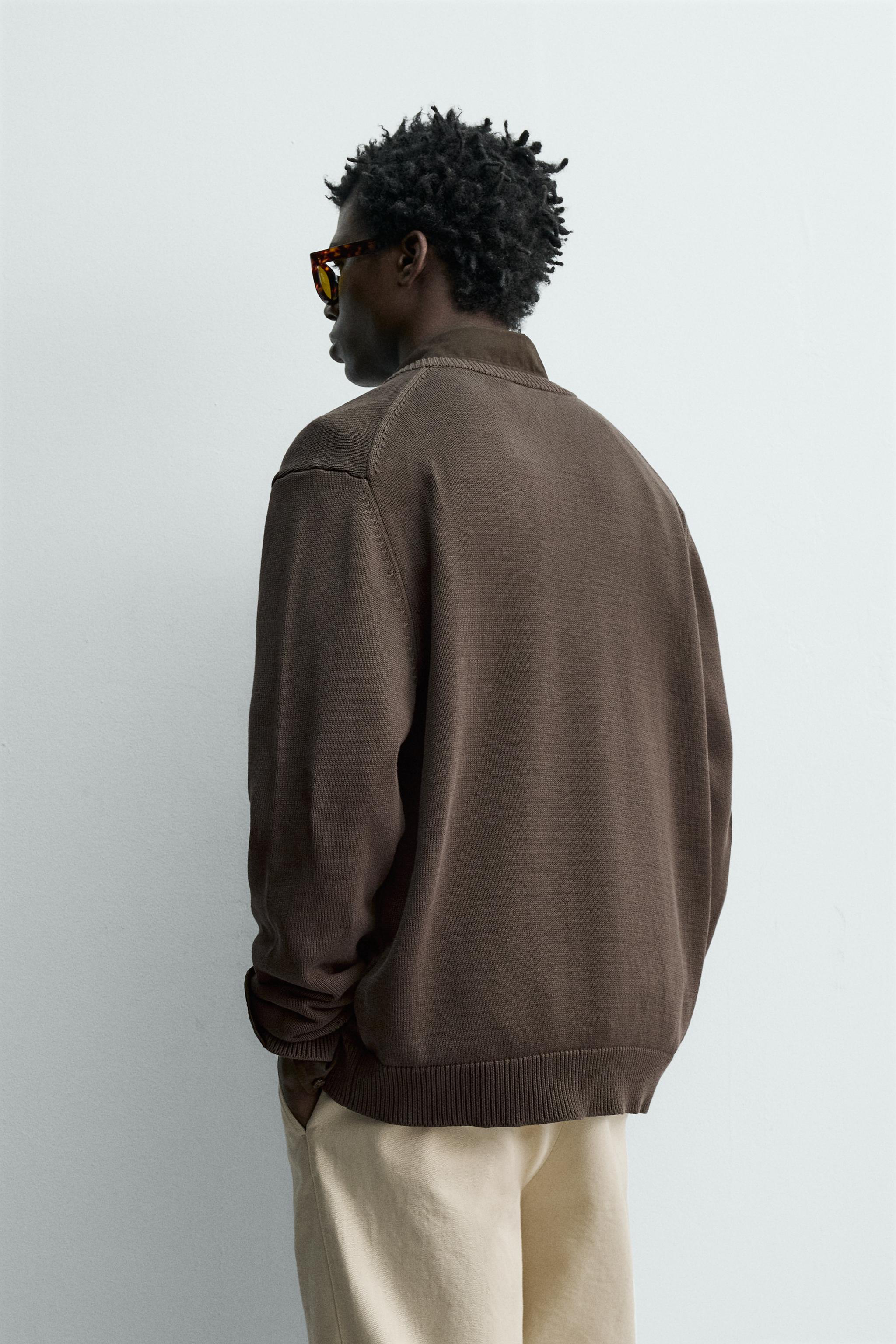REGULAR FIT COTTON CARDIGAN